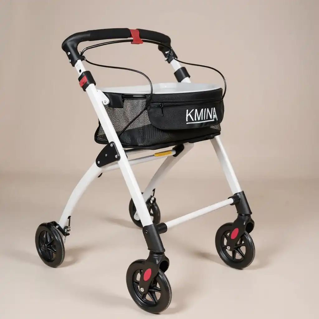 Vista frontal del andador KMINA PRO