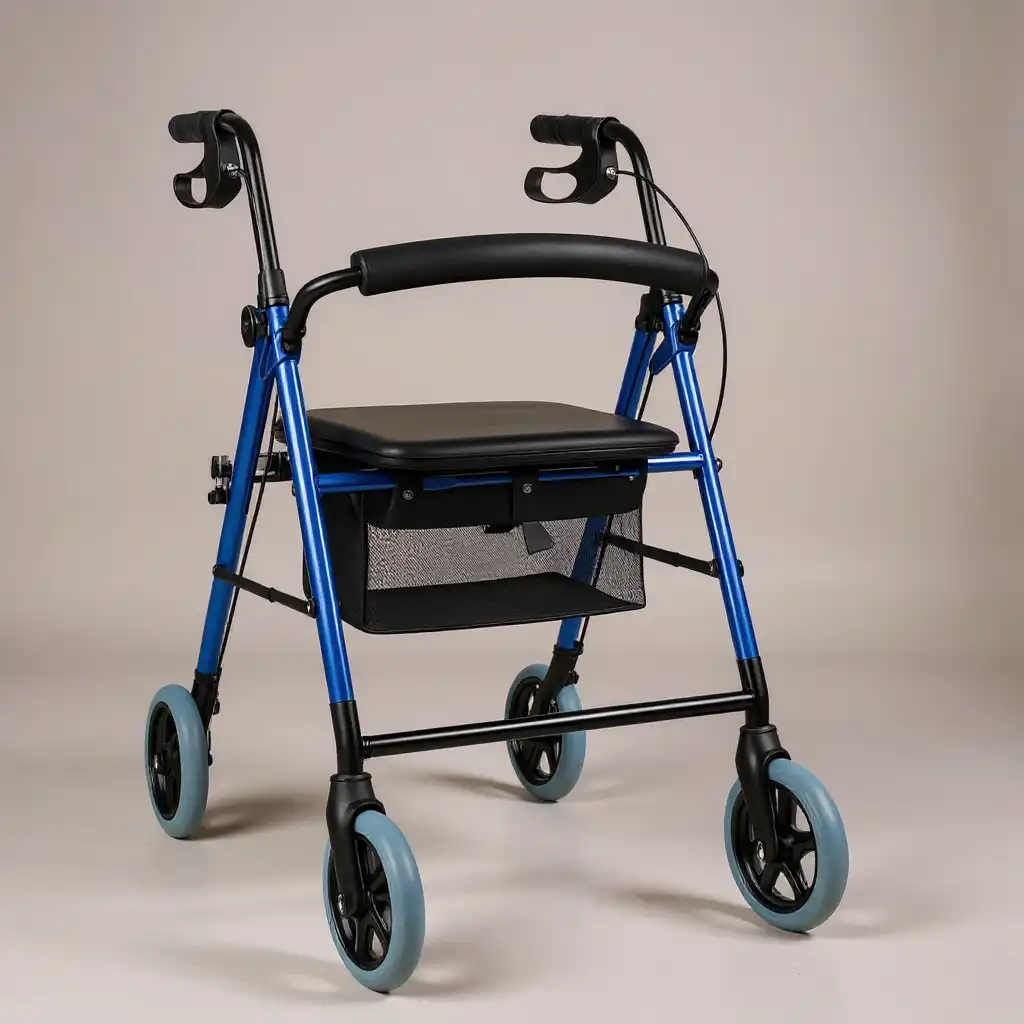 Vista frontal del andador Mobiclinic H&eacute;rcules