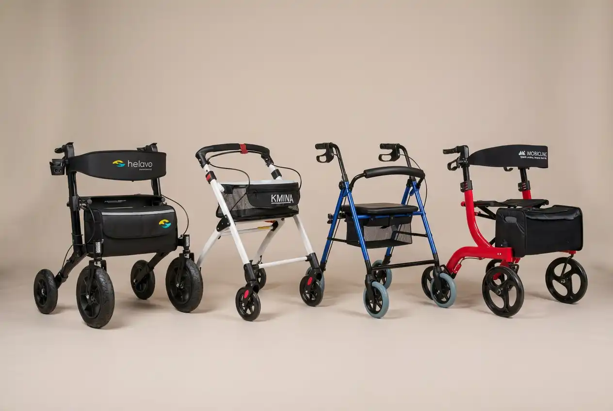 Andadores Helavo, KMINA PRO; Mobiclinic Hercules, Mobiclinic Invicto Pro